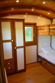 Location d'une roulotte en bois tout confort à la ferme sur le Vercors - Image 5