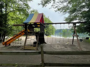 Waterfront camper in Adirondack-like setting - Image 3
