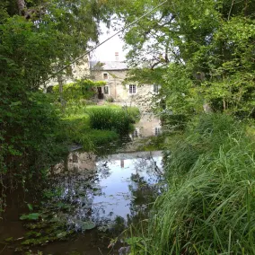 La roulotte du moulin de palet bleu foncé - Image 5