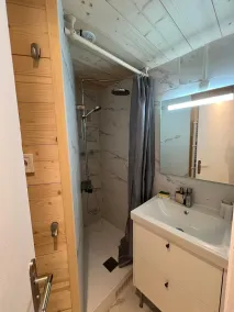 10m du centre station, 2ème étage, balcon, télévision, 25m², Tignes - Image 3