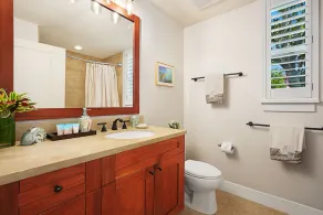 Hale Konani, ground flr end unit with AC, golf & ocean views, 9M Pili Mai, Poipu - Image 5