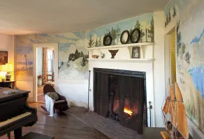 Frank Benson 18 Acre Oceanfront Farmhouse Tennis Estate - Image 2