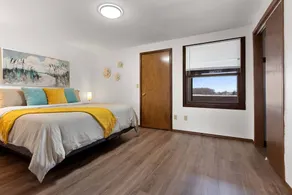 Bright + Spacious Apartment with King Bed and Workspace - Image 4
