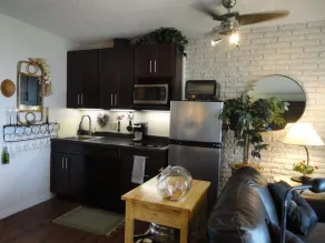One Bed, With Kitchenette, Bathroom. - Image 3