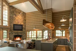 Stunning lodge style retreat on the river at  base of Sun Valley's Bald Mountain - Image 2