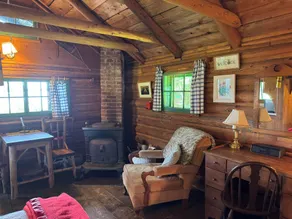 The Love Nest - a Cozy Lakefront Log Cabin - Image 5