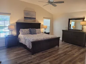 Designer Luxury: 3BR/2BA Oasis with Pool, Golf Cart, and More! - Image 5