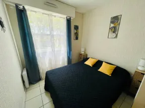Bright Apartment 400m from Beach & Casino with Parking, Balconies, and Modern Amenities - Image 3