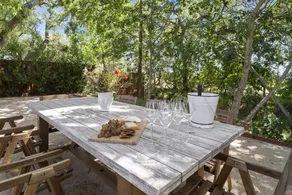 Twin Oaks - 3BD-2BA Home + Cottage - Indendørs og udendørs områder, have + boblebad - Image 5