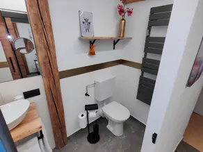 Apartamento / 2 quartos / chuveiro, WC, App. 6 - Groder, pousada - Image 4