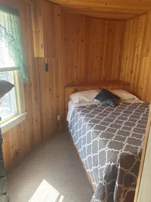 Bucktail Lodge Riverview Cabin on Barker Lake in Winter, Wisconsin - Image 2