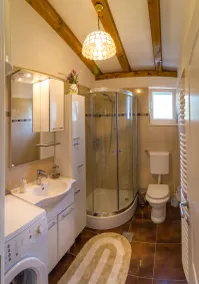 Villa with a view to nature, hydromassage heated pool, authentic stone property - Image 2