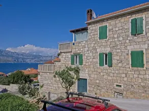 Two bedroom apartment with terrace and sea view Postira, Brač (A-11582-a) - Image 5