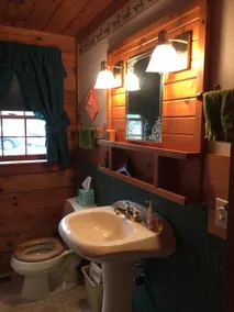 Large Log Cabin On 12 Private Acres With Fishing Pond Near Mohican State Park - Image 5