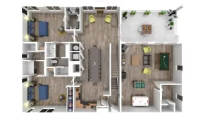 \"The Ponderosa\"-Gathering Tree's Deluxe Group Stay with private KING suites - Image 2