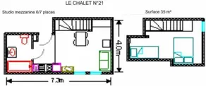150m from ski slopes, 3rd floor, view resort, fitness, swimming pool, sauna, tv, ski locker, 35m² - Image 5
