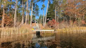 Luxurious Northwoods Log Lake house with over 500ft of lake frontage on 15 acres - Image 2