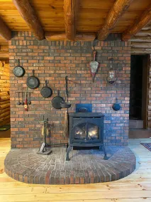 The perfect ADK log cabin getaway on 4 acres and 5 min. to town! - Image 4