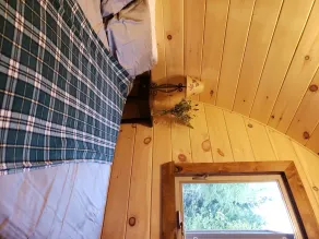 Puffin Pod Hike-In Sleeping Pod at Sally's Brook Off-Grid Luxury Cabins - Image 2