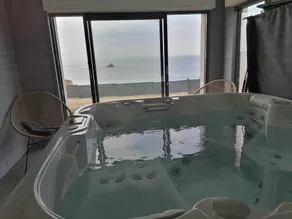 4*house ON THE SEAFRONT WITH AN IMPREGNABLE VIEW of IROISE SEA INTERIOR SPA GR34 - Image 2