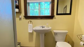 Cozy Cabin + Hot Tub 30mins to Lakes & Trails - Image 3