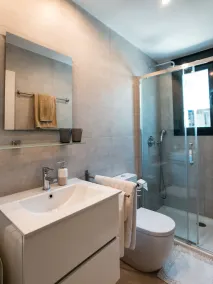 Modern vacation home, private pool, free WiFi, sea view - Image 4