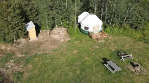 Escape to Nature: Cozy Yurt on a Heritage Farm with Trails, Pond, & Sauna - Image 5