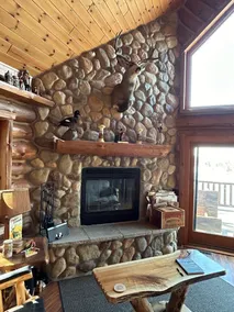 Custom Log Home w/ Lakefront in Northern Michigan 3BR/3BA - Image 5