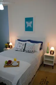 Cute beachfront apartment with a gourmet balcony and beautiful views. - Image 4