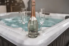 Gemütliche Rundstammvilla mit SwimSpa, Whirlpool und Sauna - Image 3