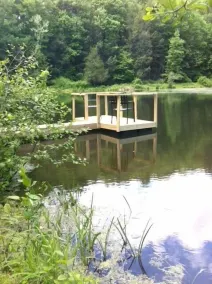 'A Place in the Woods' - Cabin på Chloes Lake på 20 acres tæt Woodstock, NY - Image 5