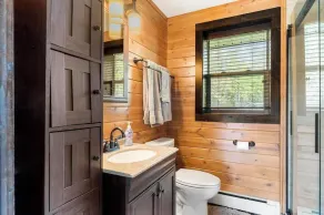 Beautiful Log Cabin on the River with Hot Tub - Image 3