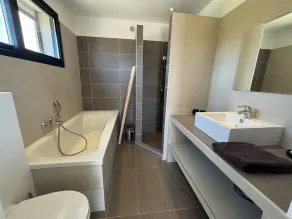 Magnificent contemporary house with 180° sea and mountain views, not overlooked - Image 2