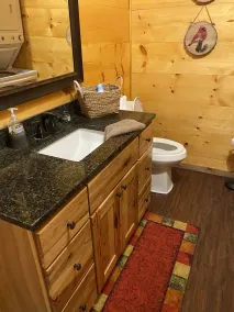 Luxury cabin retreat in the woods. - Image 2