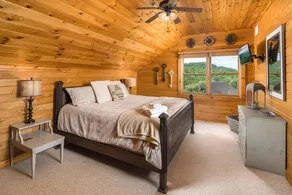 Mountain-view Boone cabin with hot tub, fireplace & game room. - Image 5