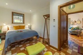 A light and airy property with a hammock and hot tub, situated on a working farm - Image 5