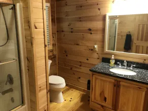 SUMMER SPECIAL — Book 5 nights 6+7th FREE — LOG CABIN with Privacy+ Firepit - Image 4