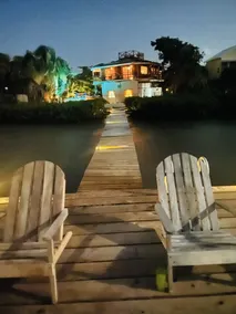 OCEANFRONT ECO-CHIC HOME WITH INFINITY POOL, DOCK, AIR CONDITIONER & TV - Image 5