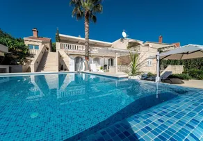 Luxury Seafront Villa Stone Castle Brač-Pool,Brač - Image 5
