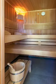 Modern, cozy vacation apartment, 77 m², sauna, garden w. View over the meadows - Image 3