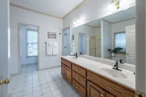 Cartersville Home with Basement Media Room & Yard - Image 4