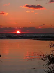 Rolig, solrig stueetagen møbleret lejlighed med udsigt til haven og havet - Image 5