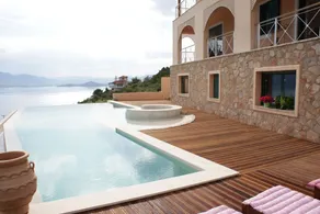 Breathtaking mediterranean view, large private infinite Pool & Jacuzzi ! - Image 2
