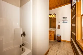 Log Cabin Near State Park | Hot Tub, Game Room & Fire Pit 2BR, 2.5BA - Image 3