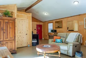 studio rm w/ full kitchen, 1 bth , private deck, & WiFi @ Kick Back Ranch. - Image 5