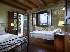 Villa Alkioni, Villa en pierre luxueuse et traditionnelle à Réthymnon avec piscine privée - Image 5