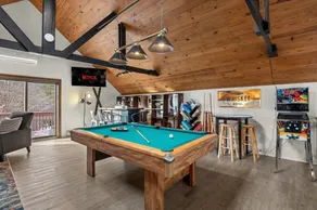 Refined Cabin, Hot Tub, Fire Pit, Indoor Sauna, Game Room, Pool Table, Sleeps 14 - Image 3