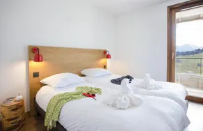 Wifi, skiurlaub an der piste, schwimmbad, hammam, terrasse, balkon, fernseher - Image 4