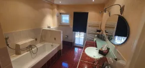 Holiday house Fichtenwalde, 160m², 2.5 BZ, 3SZ, WZ, dining room, kitchen, garden, VDSL - Image 5