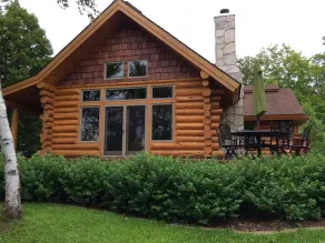 Special Labor Day Weekend! The cabin is available for 6-8 guests in 3 bedrooms. - Image 5